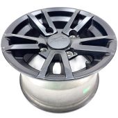 Arctic Cat, 12x7.5 RIM ALUMINUM BLACK 2402-196, 15-21 ATV