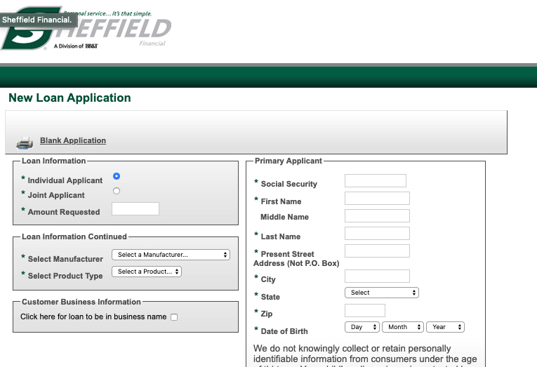 Sheffield Online App
